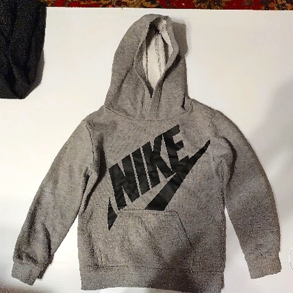 Nike ,grey hoodie ,4T
